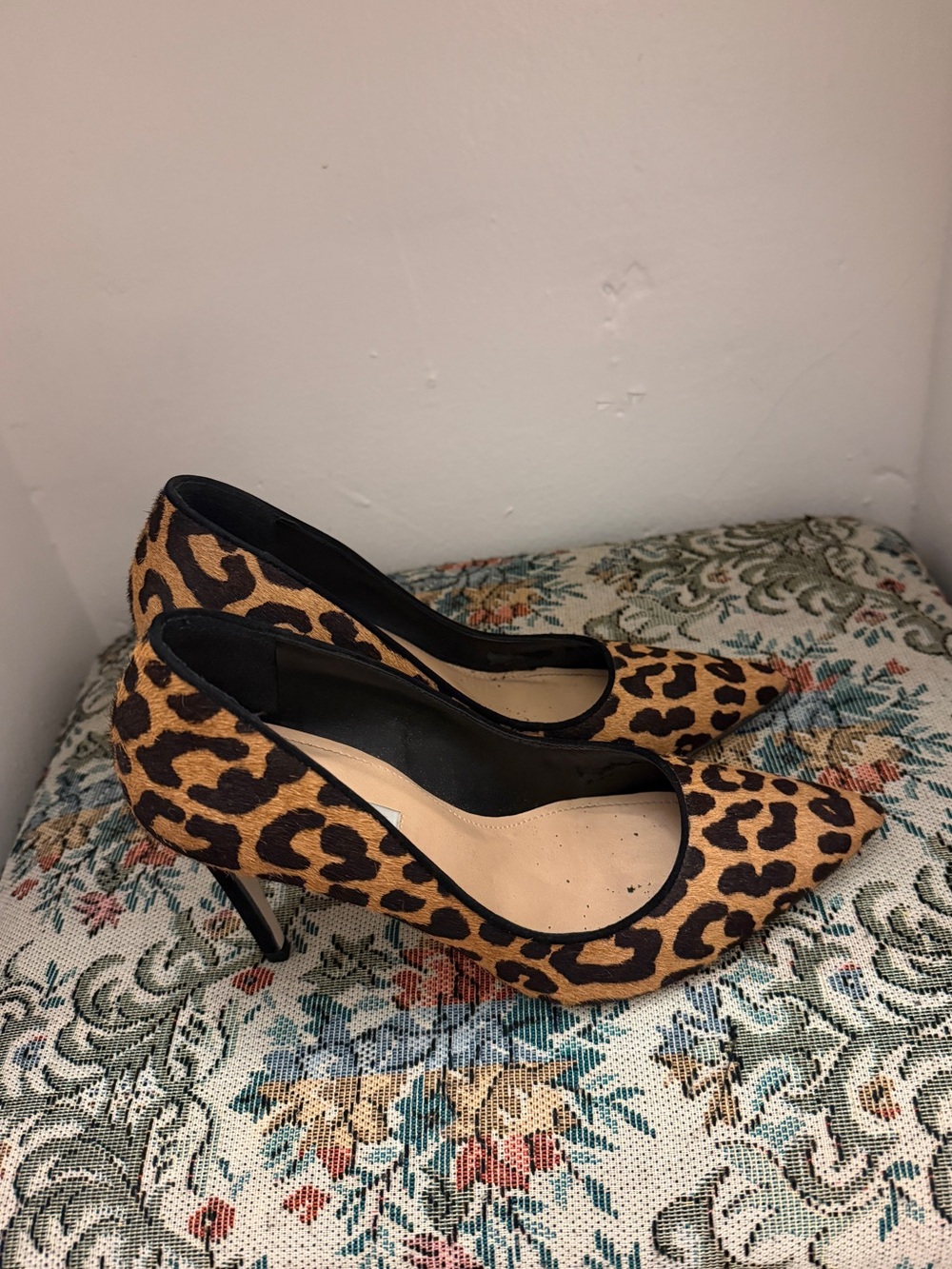 Leopard heels saks fifth avenue